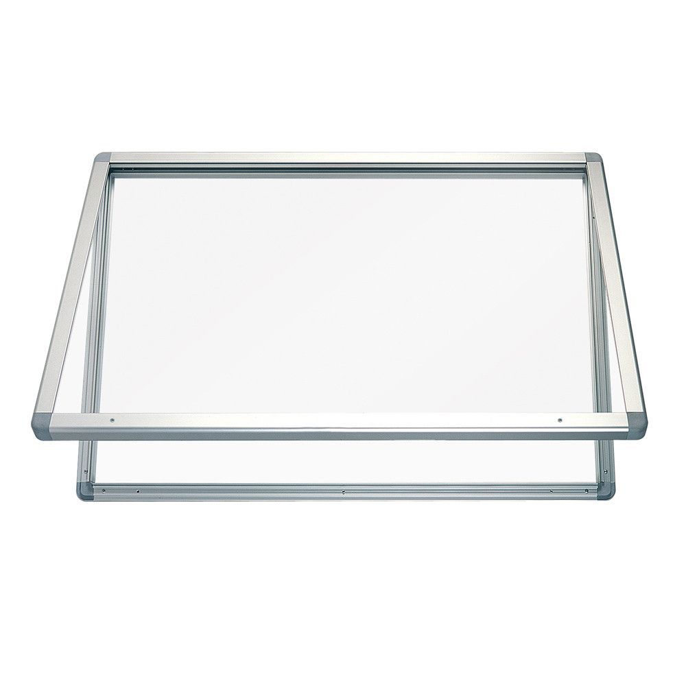 Vitrina Exterior Puerta Apertura Vertical Lacada 6xa4