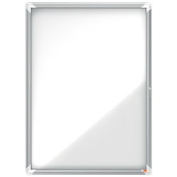 Vitrina NOBO Premium Plus de exterior fondo magnético 9 x hojas A4