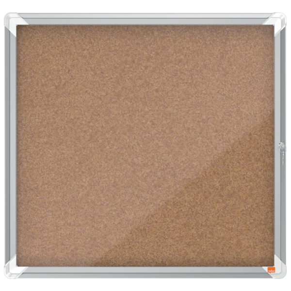 Vitrina NOBO Premium Plus de fondo de corcho 6 x hojas A4