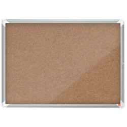 Vitrina NOBO Premium Plus de fondo de corcho 8xA4 hojas