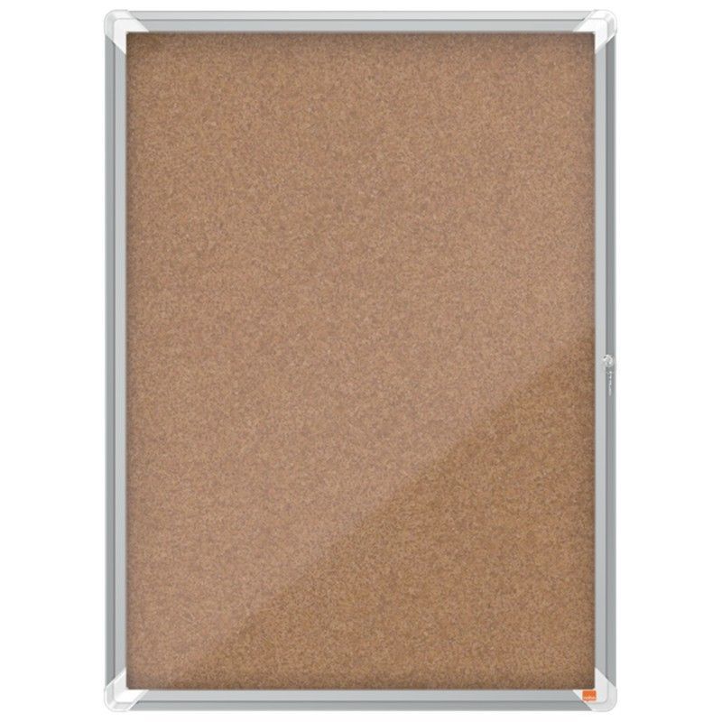 Vitrina NOBO Premium Plus de fondo de corcho 9 x A4 hojas