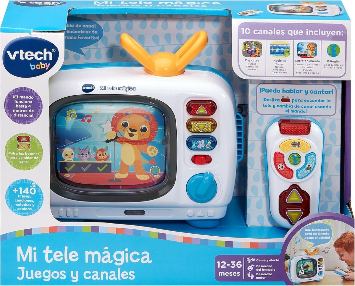Vtech Baby - Mi Tele Mágica Juegos y Canales