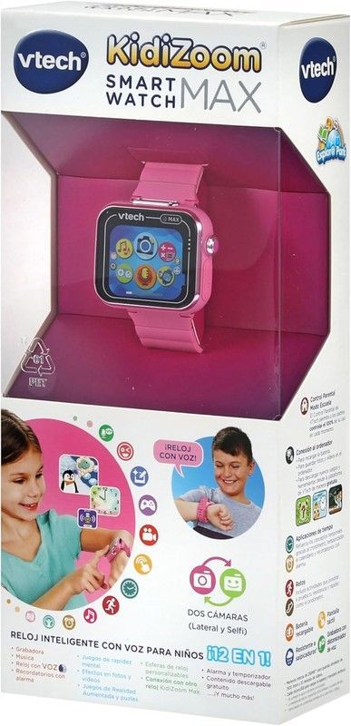 Vtech Smartwatch Kidizoom Max Rosa