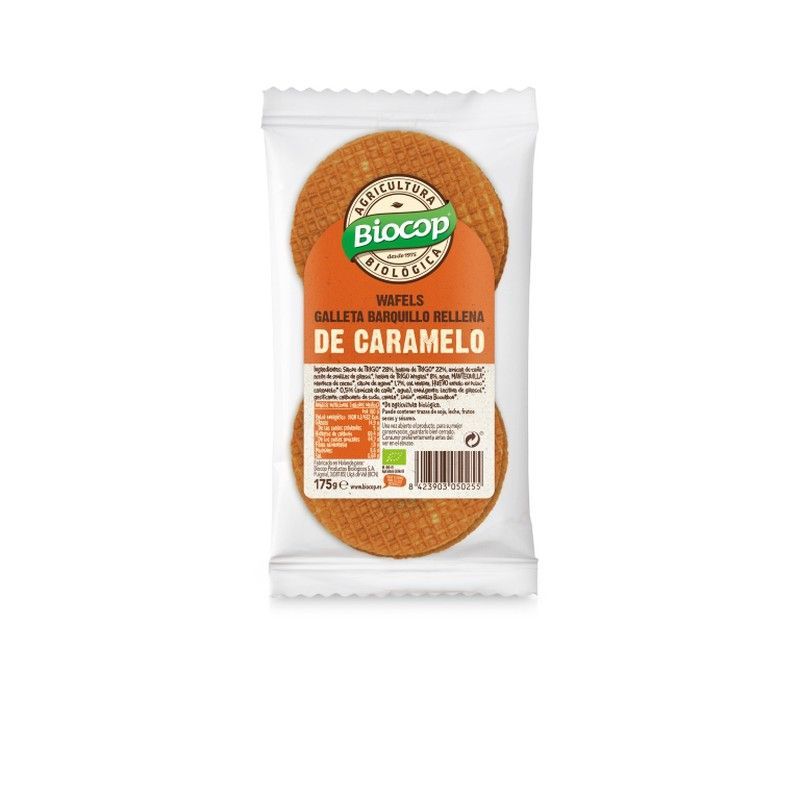 Wafels caramelo biocop 175 g bio ecológico