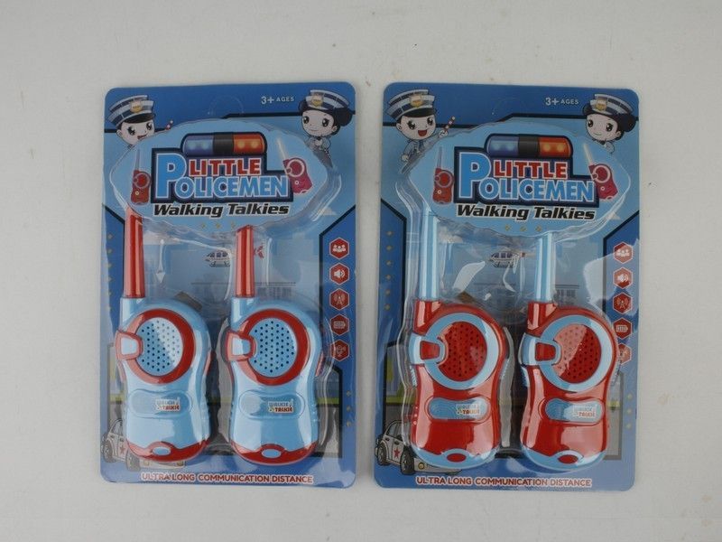 Walkie Talkie Policía Infantil