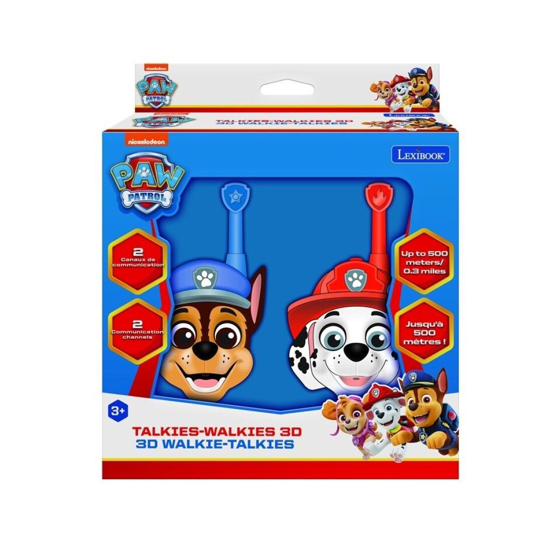 WALKIE TALKIES 3D PAW PATROL