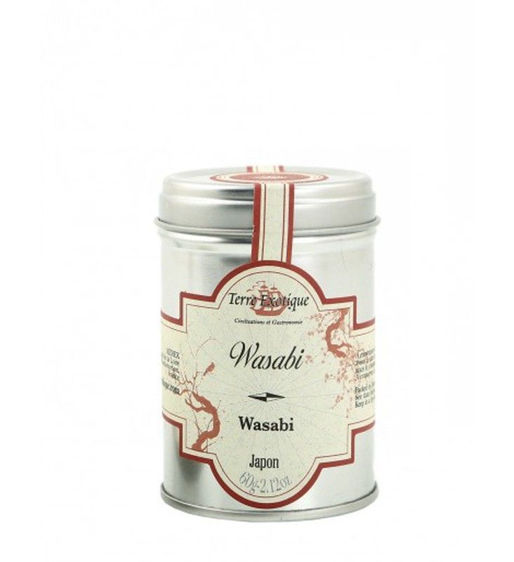 Wasabi en polvo de japón terre exotique