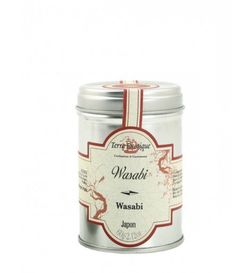 Wasabi en polvo de japón terre exotique