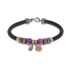 WB293X Pulsera mujer Plata de Palo Turmalina