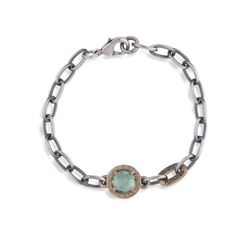 WB323X Pulsera cadena PLATA DE PALO Tais mujer