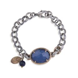 WB330X Pulsera Plata de Palo Neon lapislázuli