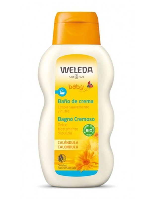 Weleda Baby Baño de Crema Bebé Caléndula 200 ml