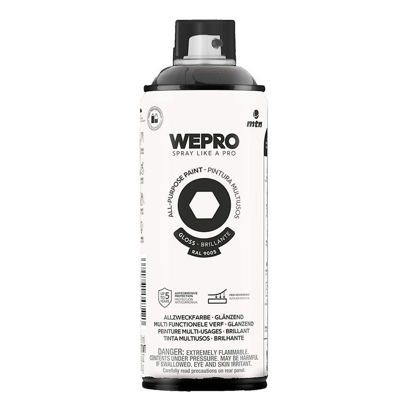 Wepro Solvent Negro Cosmos Brill. 400Ml
