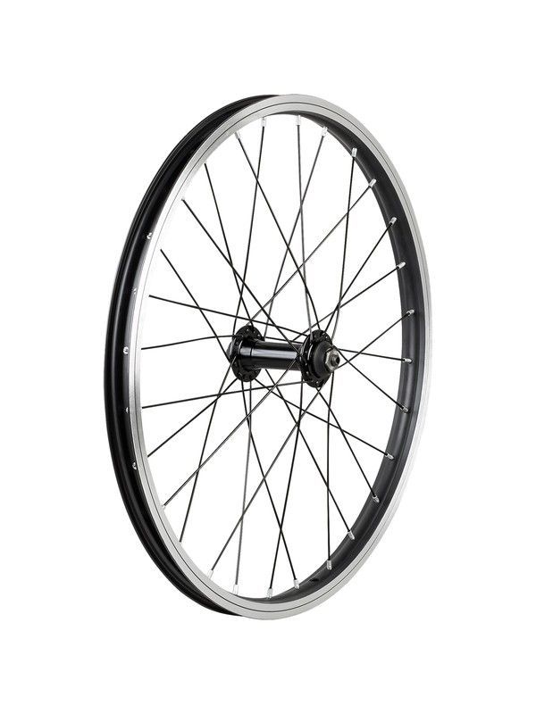 Wheel front trek fm21/j20c rim brake 20"" 28h qr black