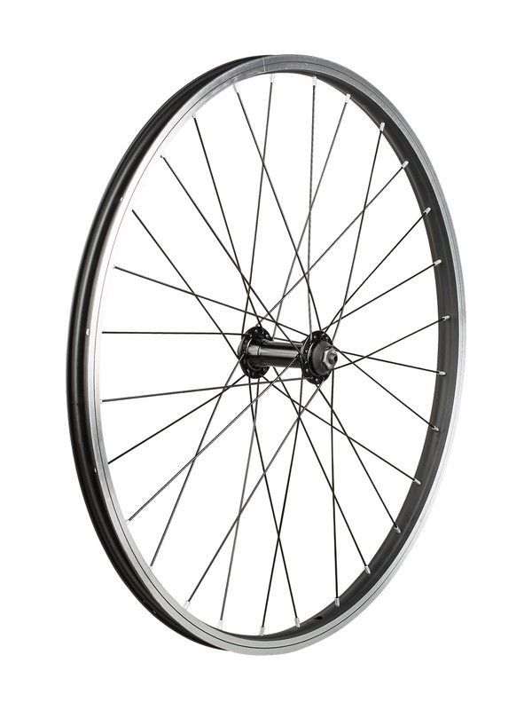 Wheel front trek fm21/j20c rim brake 24"" 28h qr black