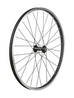 Wheel front trek fm21/j20c rim brake 24"" 28h qr black