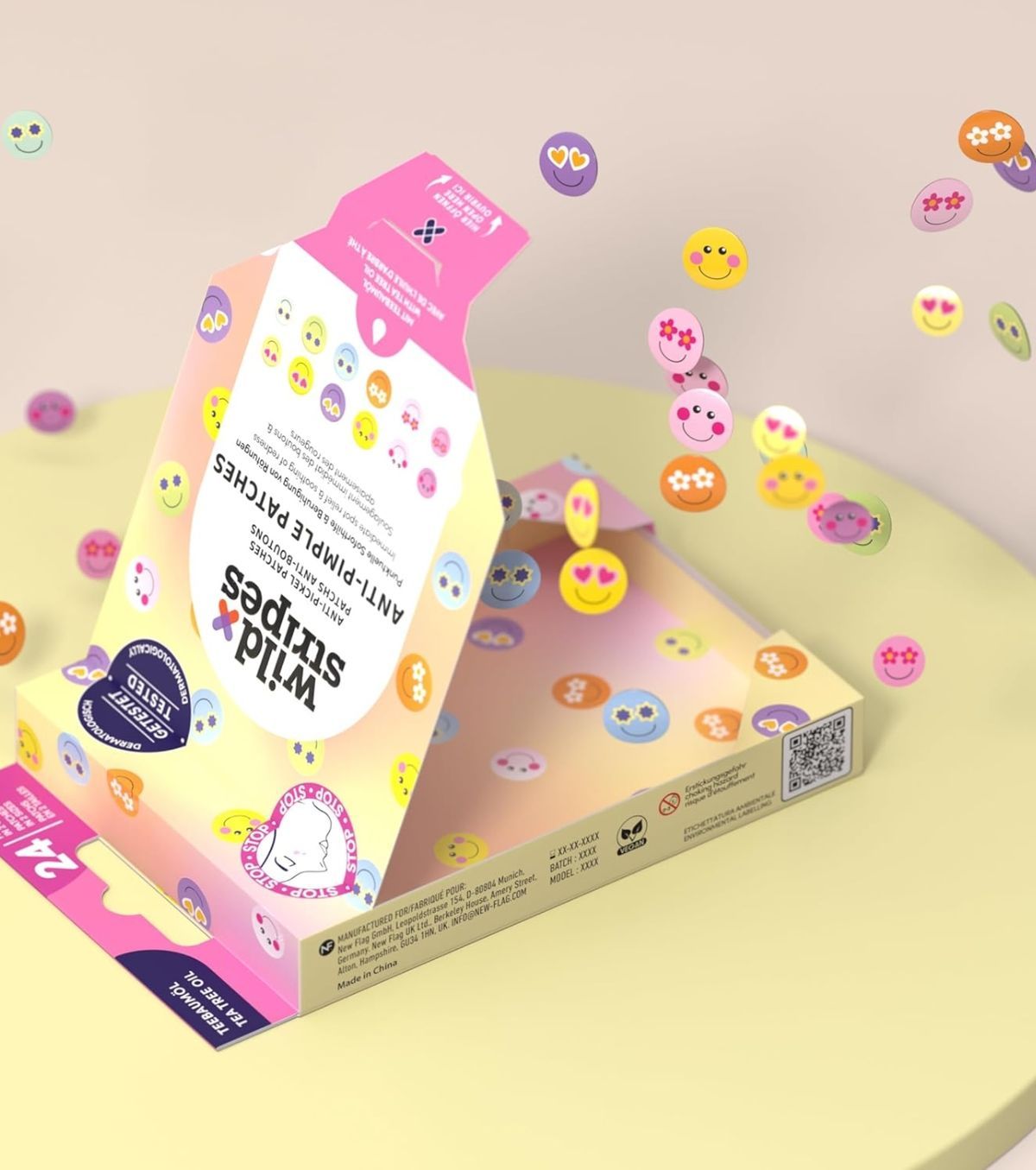 Wild Stripes Parches para Granos 24 Parches