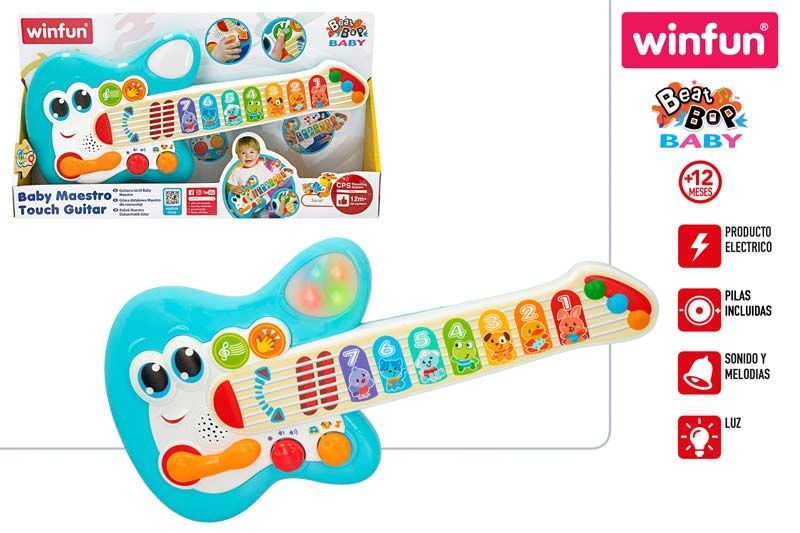 WINFUN-GUITARRA BEBE C/MELODIAS  12M