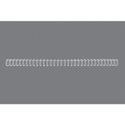 WIRE GBC Nº5 (7.9 mm) (Caja 100), blanco