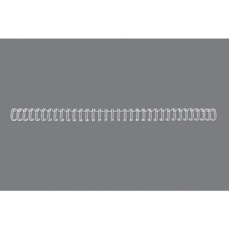 WIRE GBC Nº6 (9.5 mm) (Caja 100), blanco