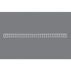 WIRE GBC Nº6 (9.5 mm) (Caja 100), blanco