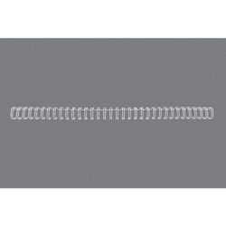 WIRE GBC Nº7 (11 mm) (Caja 100), blanco