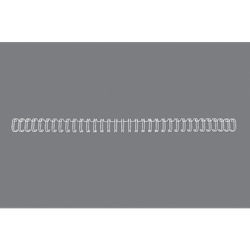 WIRE GBC Nº9 (14.3 mm) (Caja 100), blanco