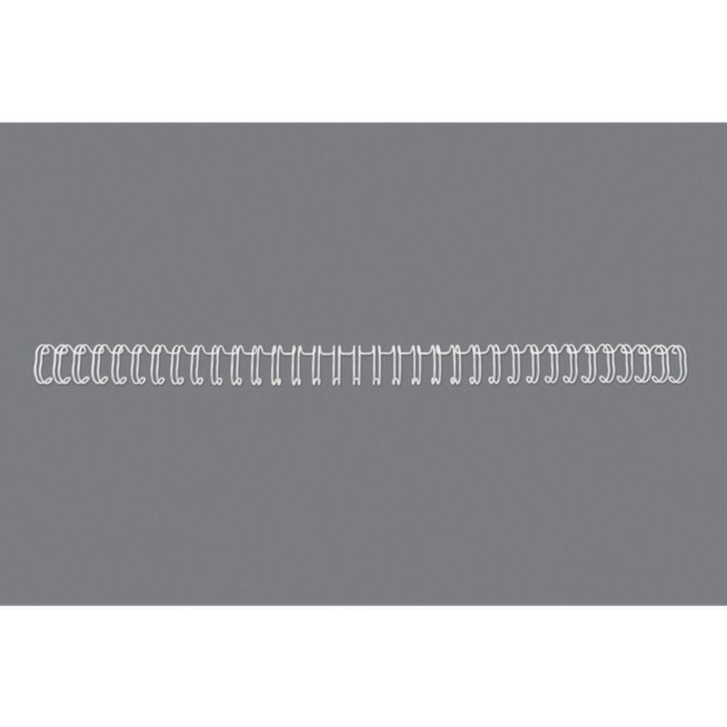 WIRE GBC Nº9 (14.3 mm) (Caja 100), blanco