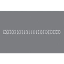 WIRE GBC Nº9 (14.3 mm) (Caja 100), blanco