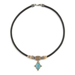 WN075X Colgante Plata de Palo Amazonita