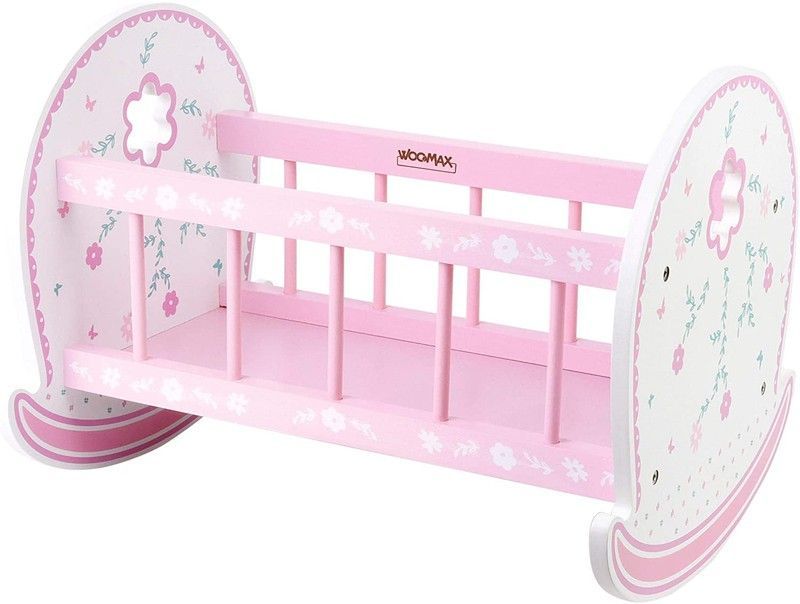 Woomax cuna de Madera para Muñecas