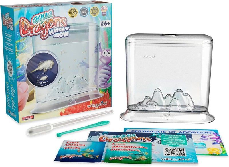 Wordl Alive Aqua Dragons Underwater World Hatch'n'Grow