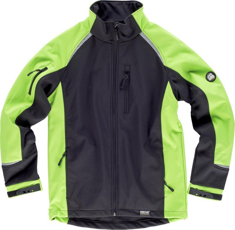 Workshell bicolor Negro / Verde