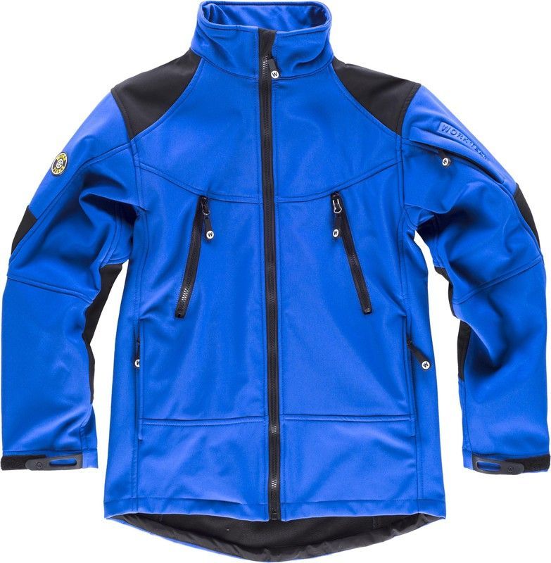Workshell combinado Azul