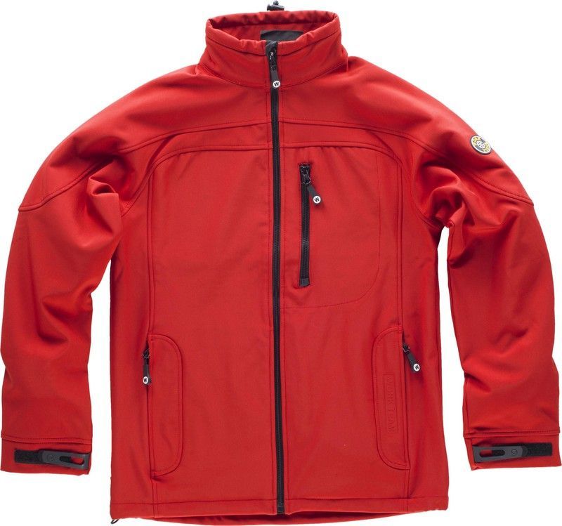 Workshell liso Rojo