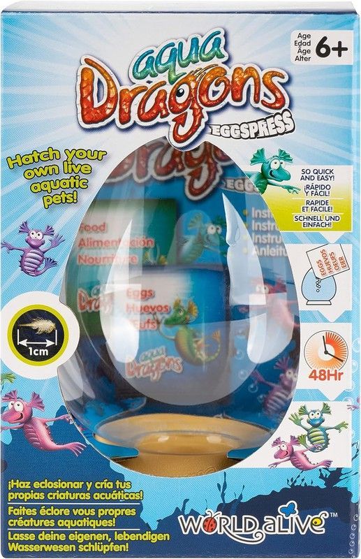 World Alive Aqua Dragons EGGspress