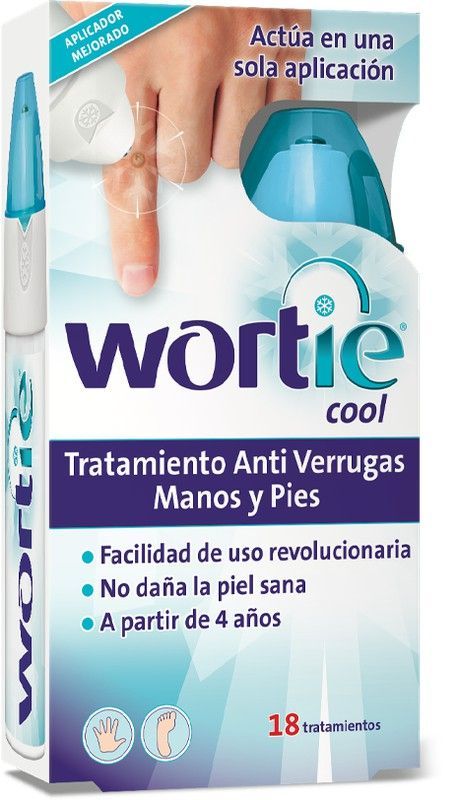 Wortie cool tratamiento antiverrugas manos y pies 50 ml