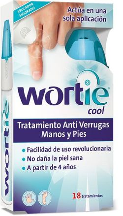 Wortie cool tratamiento antiverrugas manos y pies 50 ml