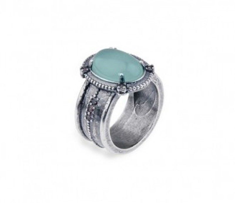 WR066X Anillo Plata de Palo Mujer