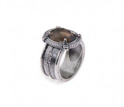 WR068X Anillo PLATA DE PALO Woman