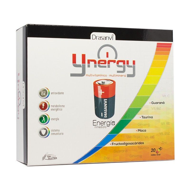 Ynergy Energia Inmediata 20x15ml Viales