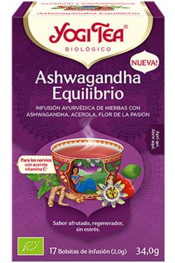 Yogi Tea Ashwagandha Equilibrio 17 Bolsitas