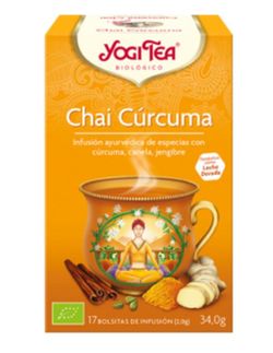Yogi Tea Chai Cúrcuma 17 Bolsitas