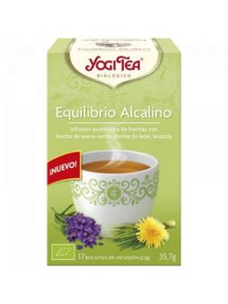Yogi Tea Equilibrio Alcalino 17 Bolsitas X 2,1 Gr