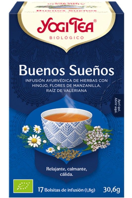 Yogi Tea Infusión Buenos Sueños 17 Bolsitas