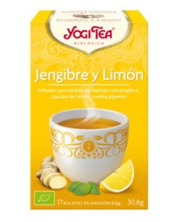 Yogi Tea Jengibre y Limón 17 Bolsitas