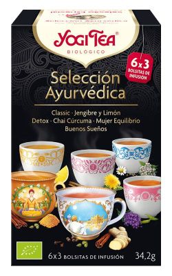 Yogi Tea Selección Ayurvédica Caja Degustación 18 Bolsitas