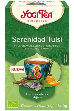 Yogi Tea Serenidad Tulsi 17 Bolsitas