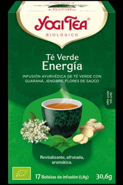 Yogi Tea Te Verde Energia 17 Bolsitas