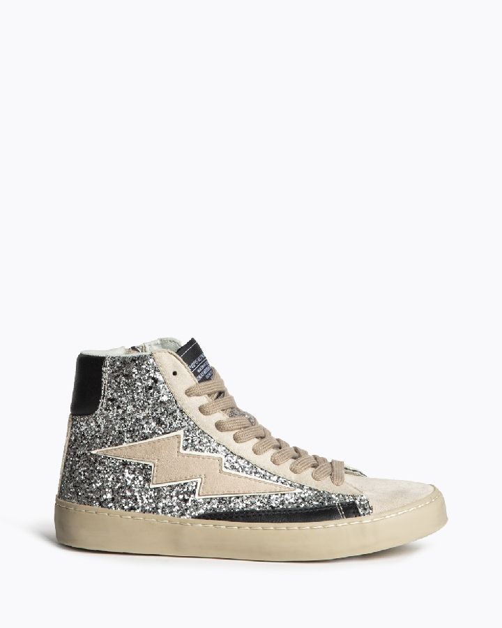 Zapatilla Abotinada de color Plomo Corina Modelo M5506